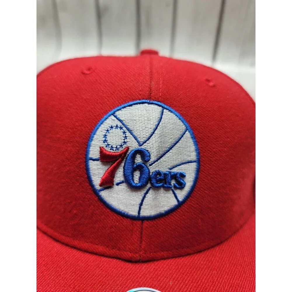 Philadelphia 76ers Hat Cap Red NBA Basketball 47 Brand OSFA Wool New